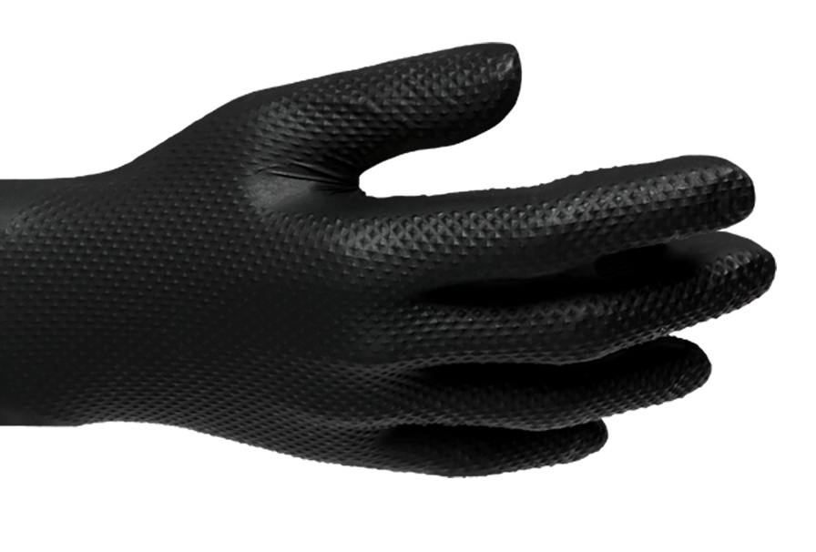 GLOVES COMMERICAL GRADE NITRILE LG 5-MIL (100 PER)